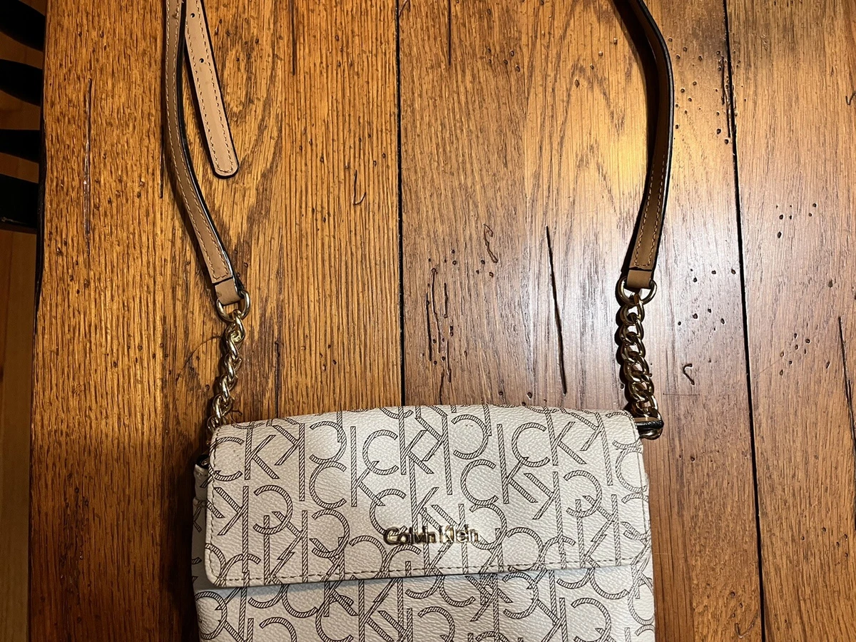 Calvin Klein Beige Handbag