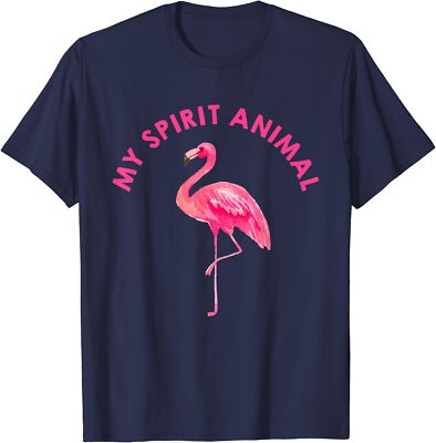 Flamingo Spirit Animal Cute Flamingo Lover Unisex T-Shirt