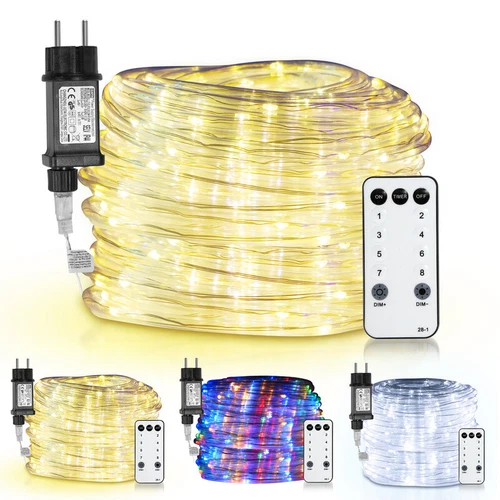 LED Lichterschlauch Lichterkette Lichtschlauch Wasserdicht Außen/Innen 10-30m