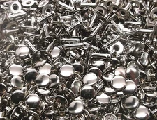 100 Pack Nicke Plated Medium Rapid Rivets 1273-12 by Stecksstore