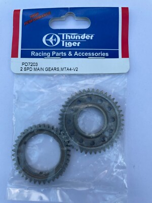 Thunder Tiger 2 Speed Main Gear MTA4 - V2 S50 Vorschlaghammer - Neu in Tasche MTA-4