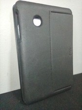 [OB] ZAGG Ellipsis 7 Black Leather Tablet Keyboard Folio Case Cover Kickstand