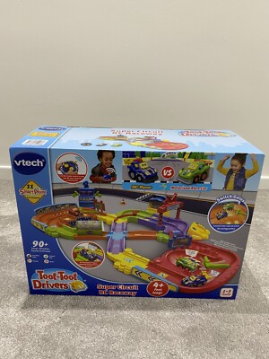 VTech Toot-Toot Drivers  Super Circuit RC Rennbahn Ferngesteuertes Auto Rennbahn Neu