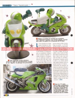 KAWASAKI ZX-7R 750 ZR7R ZR-7 R 1997 Joe Bar Team Fiche Moto