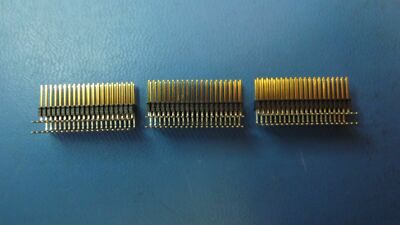 (3PC) TMS-120-01-S-D-RA Conn Unshrouded Header HDR 40 POS 1.27mm Solder RA