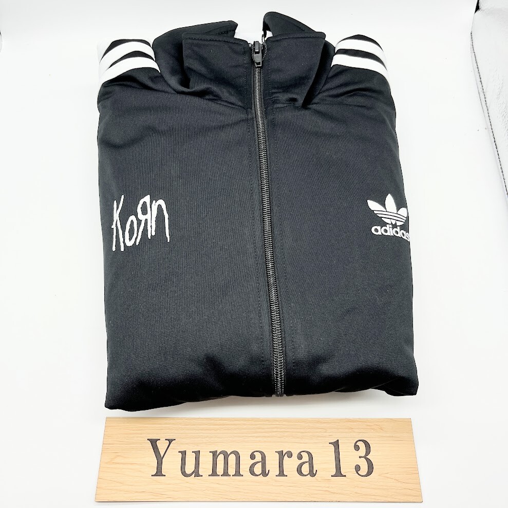 adidas x Korn Track Top Jacket Black IN9109 Size 2XS-2XL adidas x Korn Track Top Jacket Black IN9109 Size 2XS-2XL
