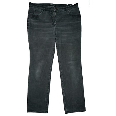 Gerry Weber Romy Damen Jeans Hose Stretch straight comfort 42S XL