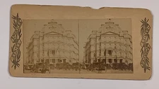 Stereoview Photo Post Office NYC New York