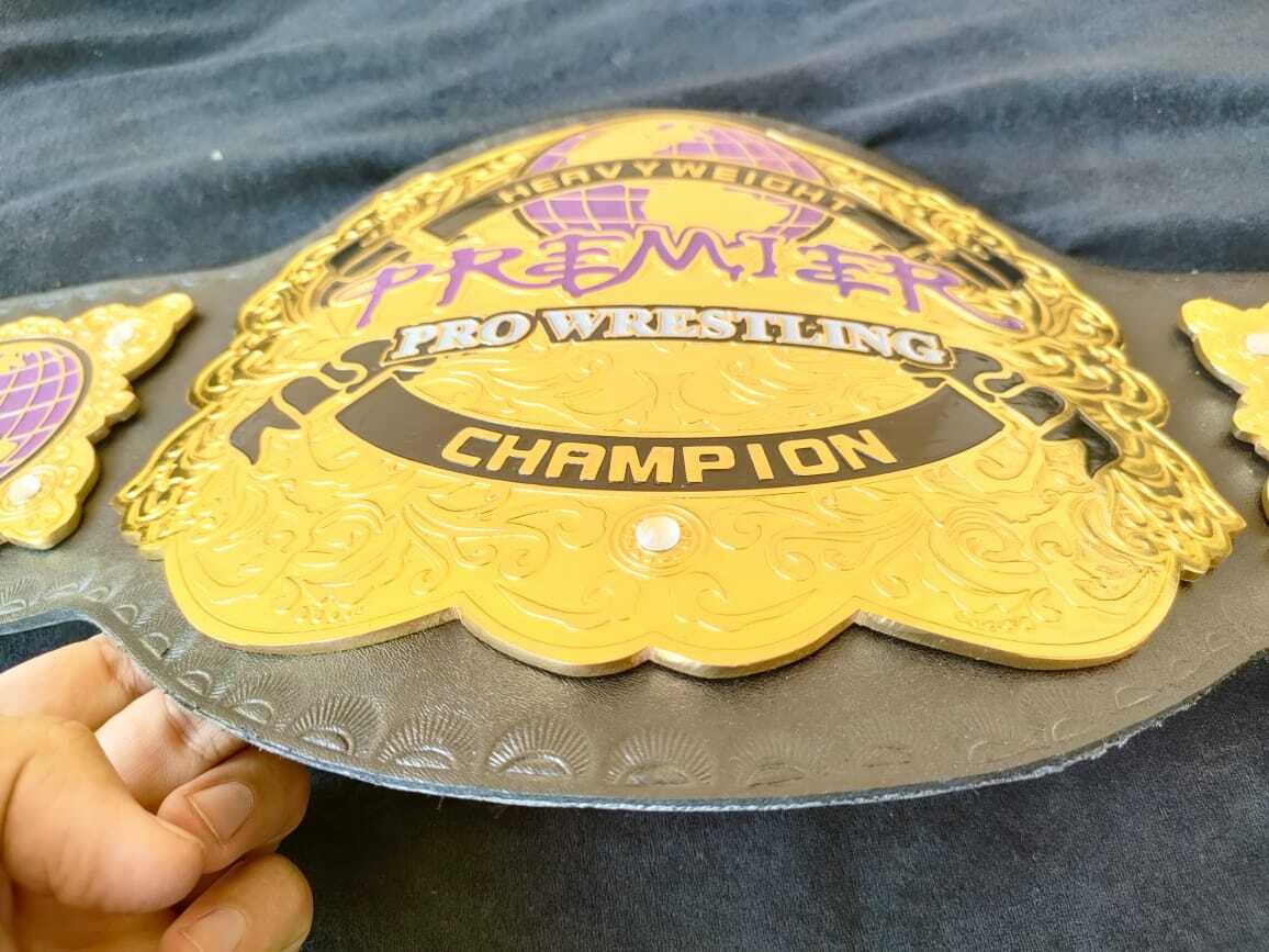 Premier Wrestling Championship Belt Replica 4mm ZINC | eBay