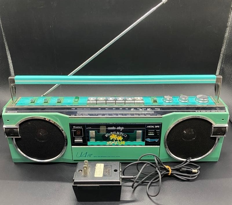 SANYO MR-U4SF Metal Tape/Automatic Music Select System Boombox