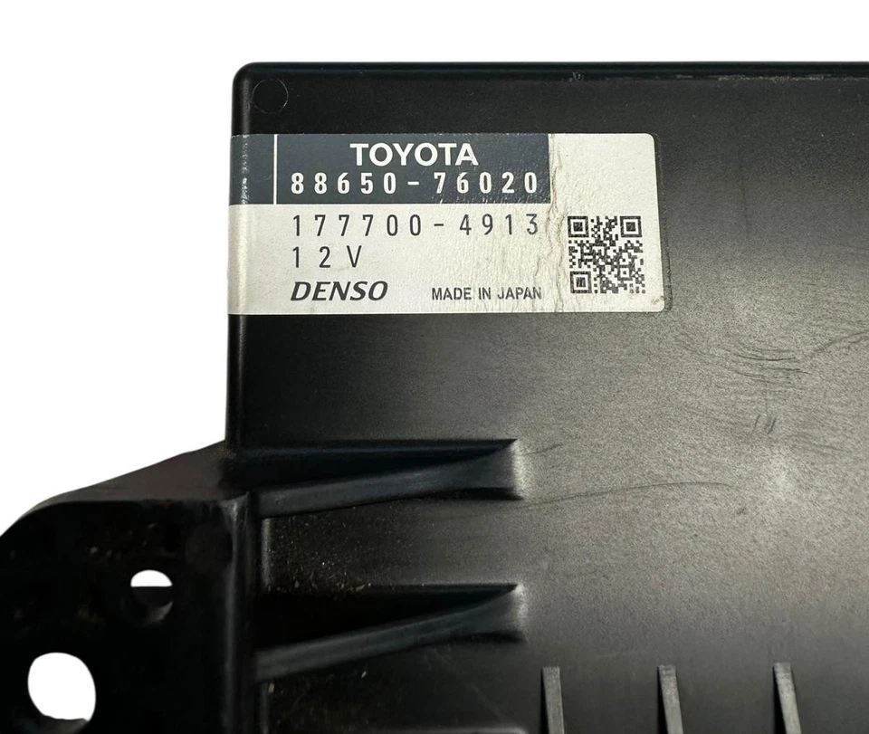 Módulo de controle 2011-2013 Lexus CT 200h HVAC fabricante de equipamento original - Imagem 2 de 4
