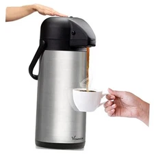 Coffee Carafe for Keeping Hot - 102oz/3L Airpot Coffee 102 Ounces 1 Pack