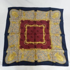 BURBERRY Scarf Nova Check Square 33.5in Good Condition