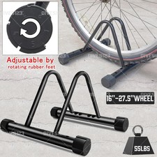 BIKE STAND RACK FOR BICYCLE PARKING STAND FLOOR WALL MOUNT INDOOR OUTDOOR NEW