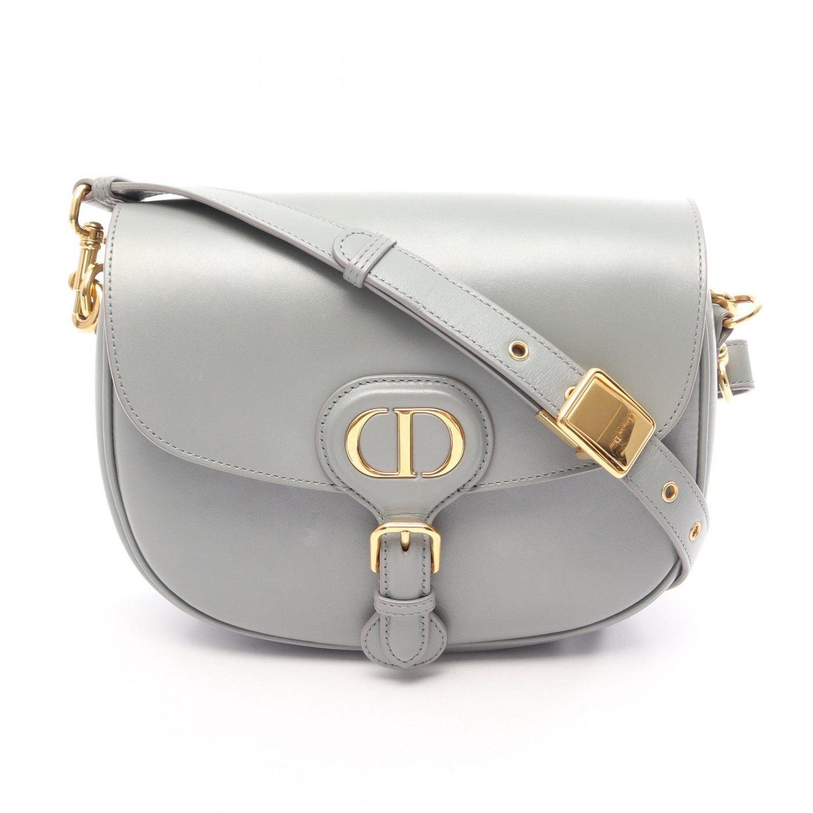 Dior BOBBY Medium Bag M9319UMOL Shoulder Bag Leather Green Women's #MMB2722