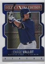 2014 Panini Elite Extra Edition Status Blue Die-Cut 31/100 Chase Vallot #10 z6b