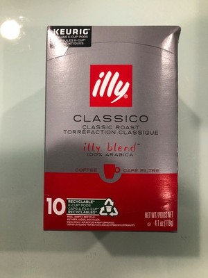 ILLY CLASSICO COFFEE-CAFE KCUPS 10CT