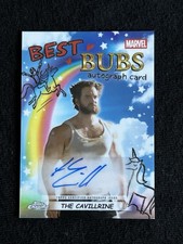 2025 Topps Deadpool The Cavillrine Auto Best Bubs SSP No.NA-HC Henry Cavill
