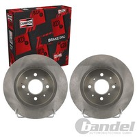 2X Champion Bremsscheiben 260Mm Voll Hinten Passend FüR Honda Civic Mg Zr Zs
