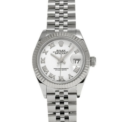 ROLEX Lady Datejust 28 279174 White Ladies Used Watch #51712