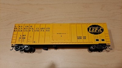 Roundhouse Ho Lake Erie Franklin And Clarion LEF&C FMC 50' Boxcar 