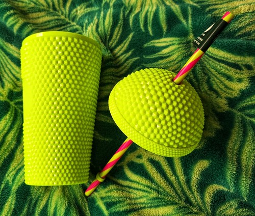 Starbucks 30th Anniversary Neon Green Studded Tumbler Tasse 24oz - Limited Edition - Bild 3 von 12