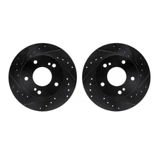 WHPN1-67024 R1 Concepts 2-Wheel Set Brake Discs Front  for 240 Nissan 240SX Iron