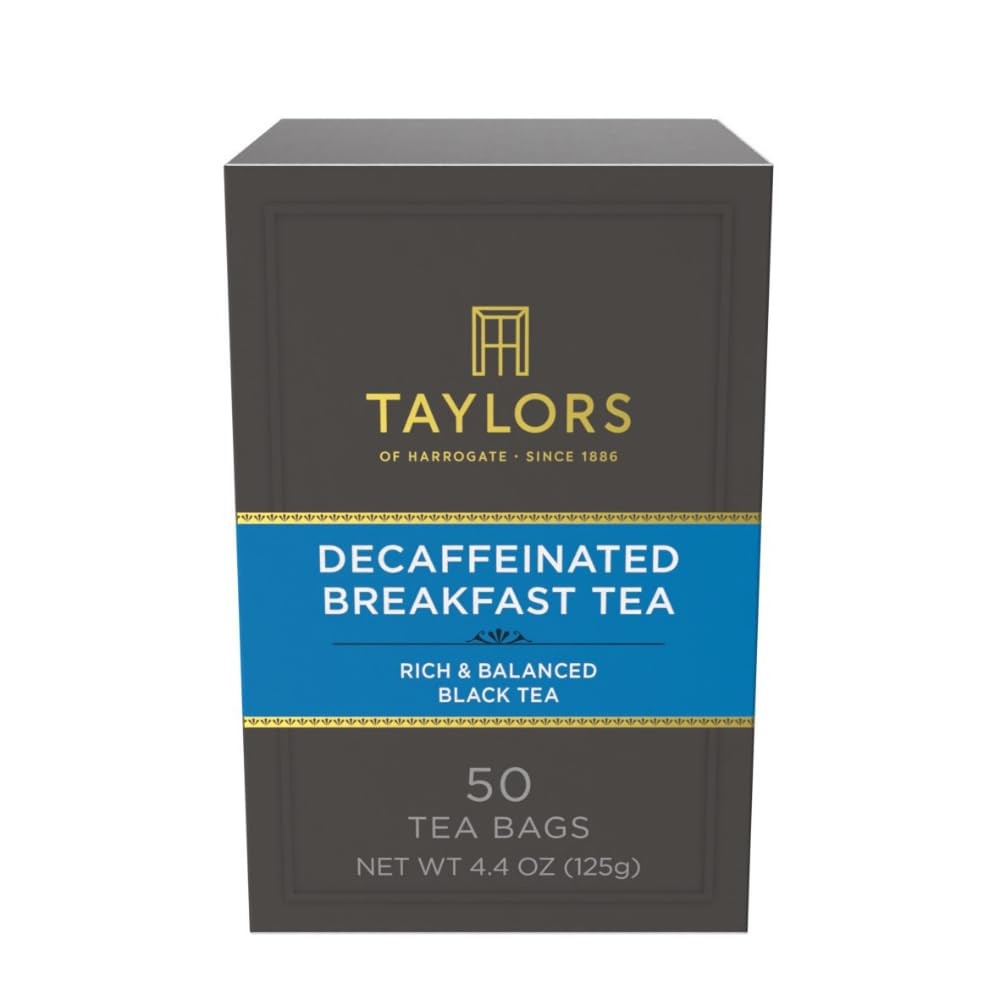 Taylors of Harrogate Decaffeinated Breakfast, Black Tea, 50 