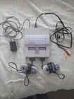 Nintendo Super NES SNS-001 Console With 2 Controllers & Cords TESTED VINTAGE
