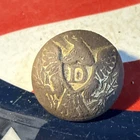 Dug Civil War 💥 🇺🇸 💣 Scarce Gilted Eagle D Coat Button