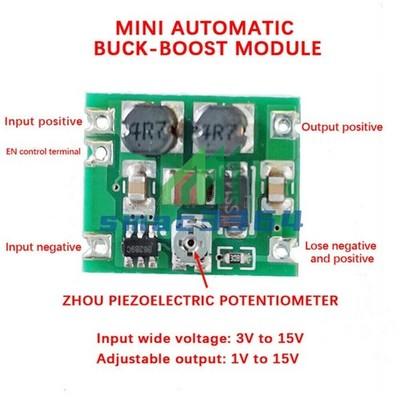 Mini Automatic     Regulator Module Input DC3V-15V Output DC1V-15V NEW *yt