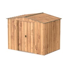 Duramax Top 8 x 6 Storage Room, Maintenance Free and 8 x 6 Top, Woodgrain 