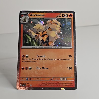 shiny arcanine pokemon card Arcanine Reprint Bundle Lot of 5 main image 1