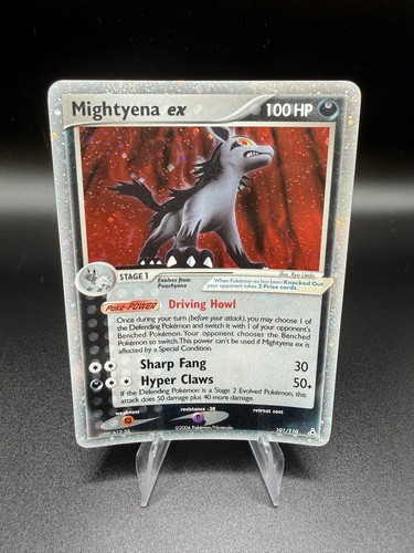Pokemon TCG EX Holon Phantoms Mightyena Ex 101/110 LP