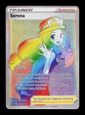 Serena 207/195 Rainbow Rare Silver Tempest Pokemon Near Mint on eBay