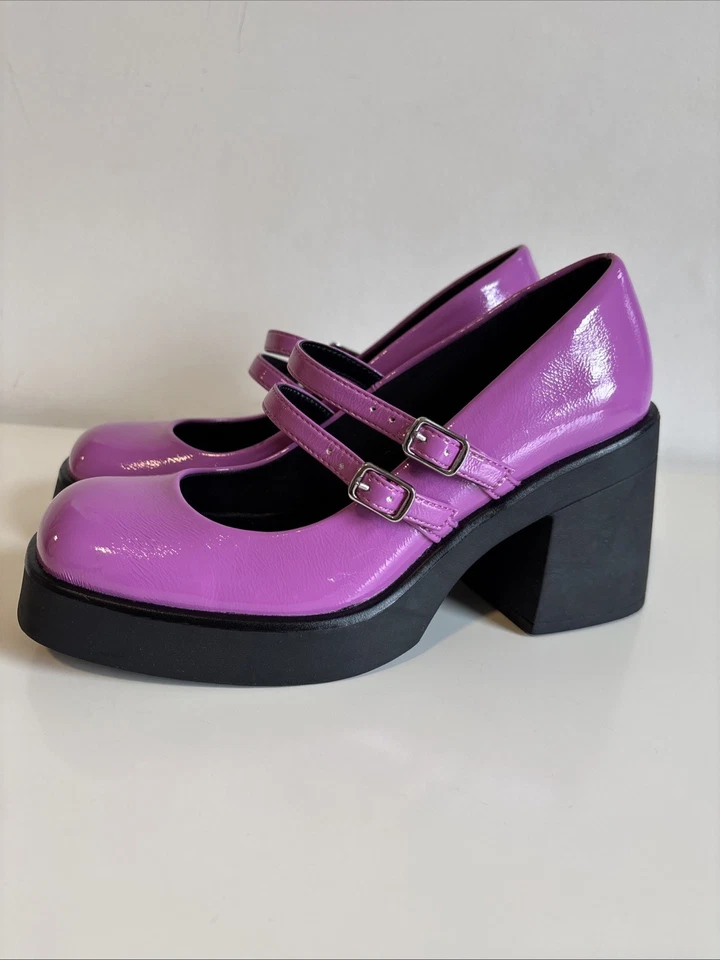 👠 Call It Spring Vegan Monroe Mary Jane Pumps US 7 / EUR 37.5 – Great Condition - Image 4 of 4