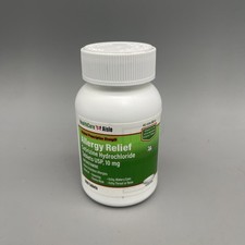 HealthCareAisle 10mg Allergy Relief - Cetirizine 500 Count Exp 03/28