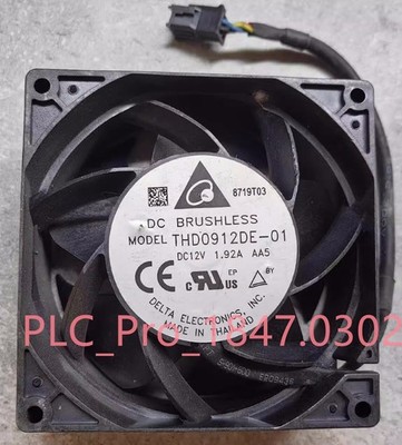 1PCS NEW   THD0912DE-01 9cm 12V 1.92A high airflow cooling fan Fast delivery #wd