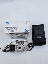Minolta Supreme Freedom Zoom EX Date 35mm Point and Shoot - TESTED