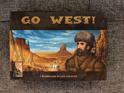 Go West Brettspiel von Phalanx Games, Leo Colovini - Wild West USA