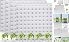 400 PCS Hydroponic Sponge Planting Tool Square Seedling Sponges Greenhouse 0.06 per gallon