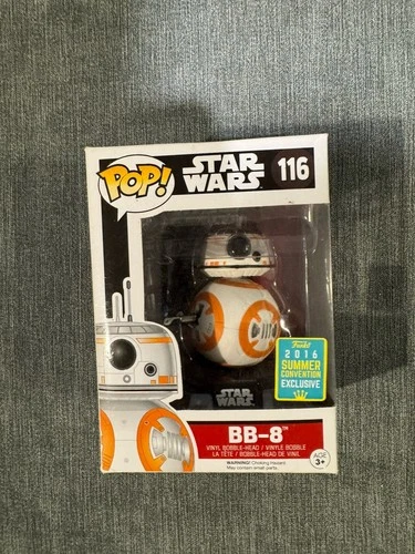 Funko Pop! Vinyl: Star Wars - BB-8 (Thumbs Up) - San Diego Comic Con (SDCC)...