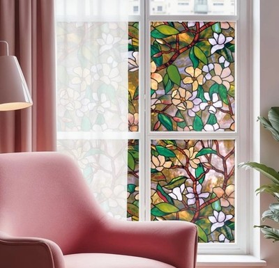 artscape Magnolia Window Film 24'' x 36'' Multicolor , Privacy | New | Made In USA