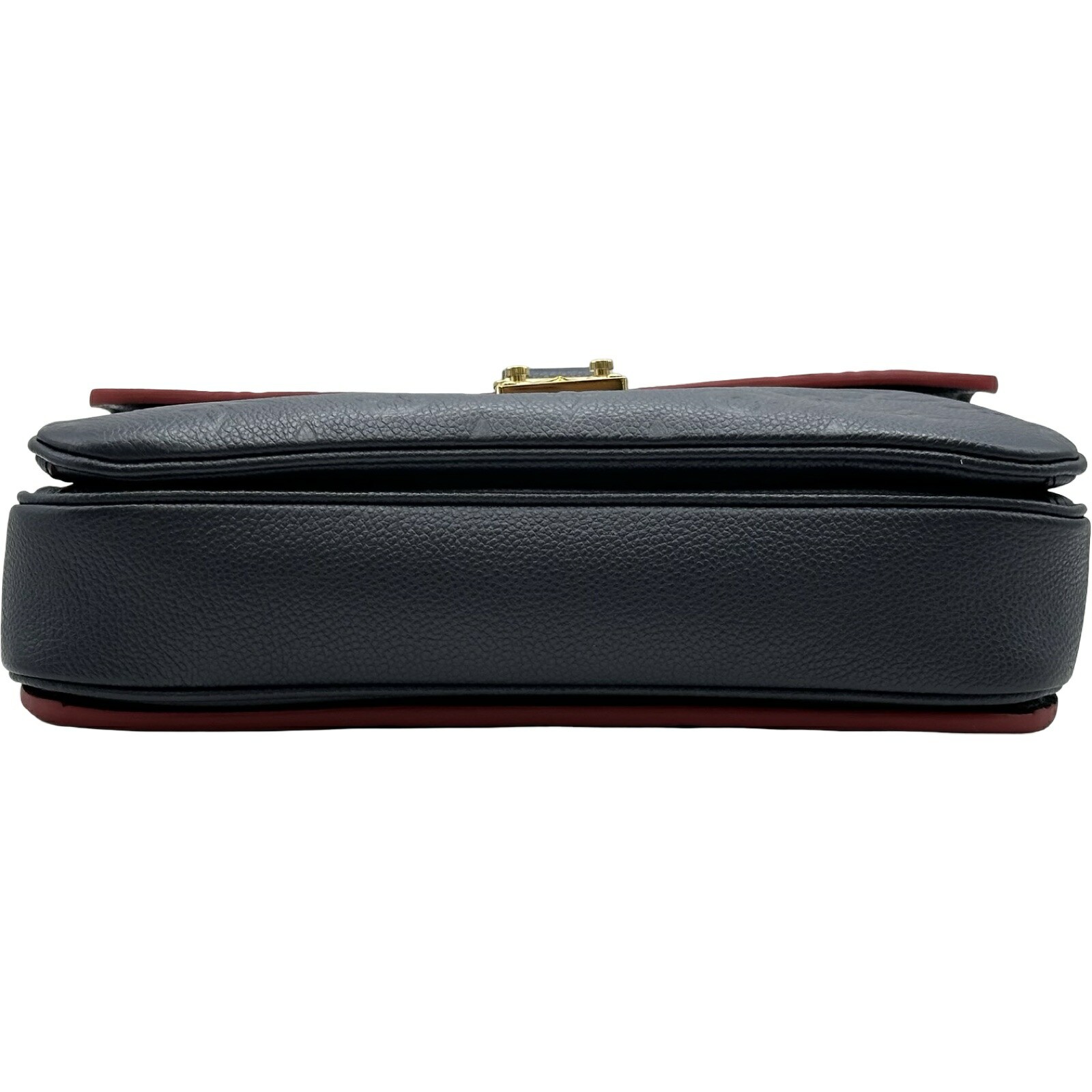 Louis Vuitton Pochete Metis MM Monogram Empreinte Navy Red M44071 image 6