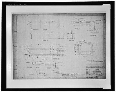 Clear Alaska 1960 Ballistic Missile Early Warning System Site II Blueprint