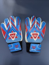 WVVOU Kids Youth Soccer Goalie Gloves Double Protect Goalkeeper Size 7