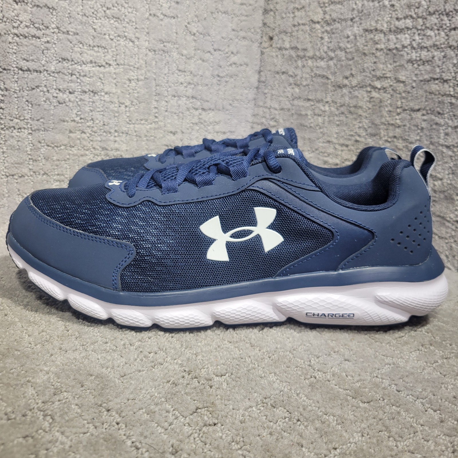 SAOLA Scarpe da corsa Under Armour Charged Assert 9 uomo taglia 12 blu navy 3024857 400