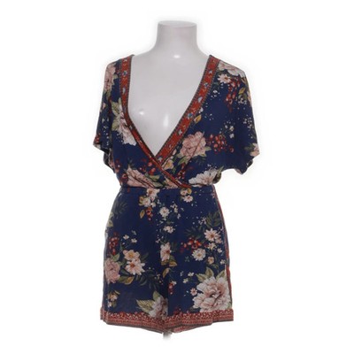 Farm Rio x Anthropologie, Jumpsuit, Größe: S, Blau/Rot/Mehrfarbig #cgj