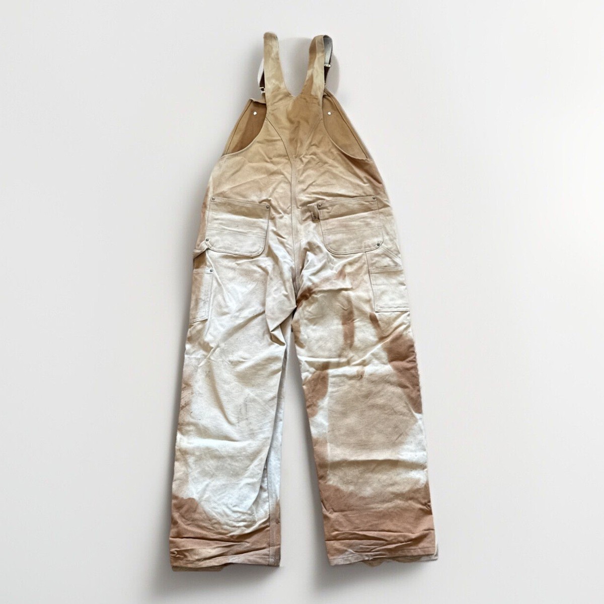 Carhartt USA製 Duck Double Knee Overalls Carhartt VTG Duck Insulated Bib Overalls Double Knee Union
