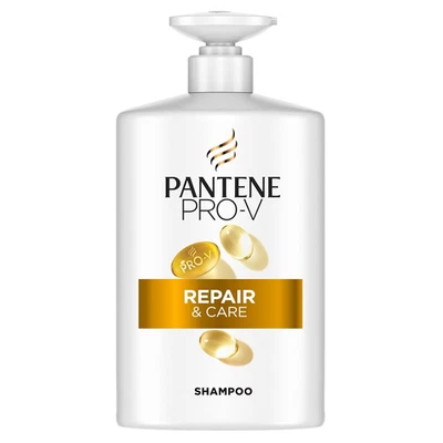 Pantene Pro-V Repair & Care Shampoo 1000Ml Pumpspender. Schwaches, Trockenes, Ge - Bild 1 von 4